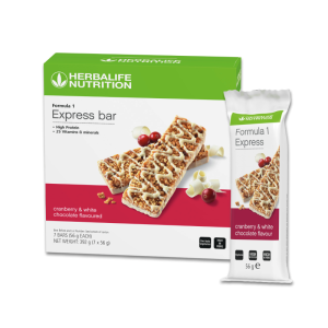 F1 Express Bars Cranberry White Chocolate