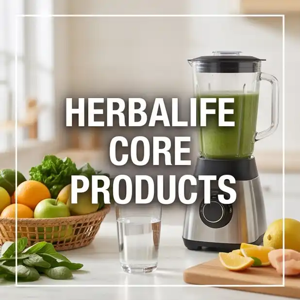 Herbalife Core Products selection including shakes and teas